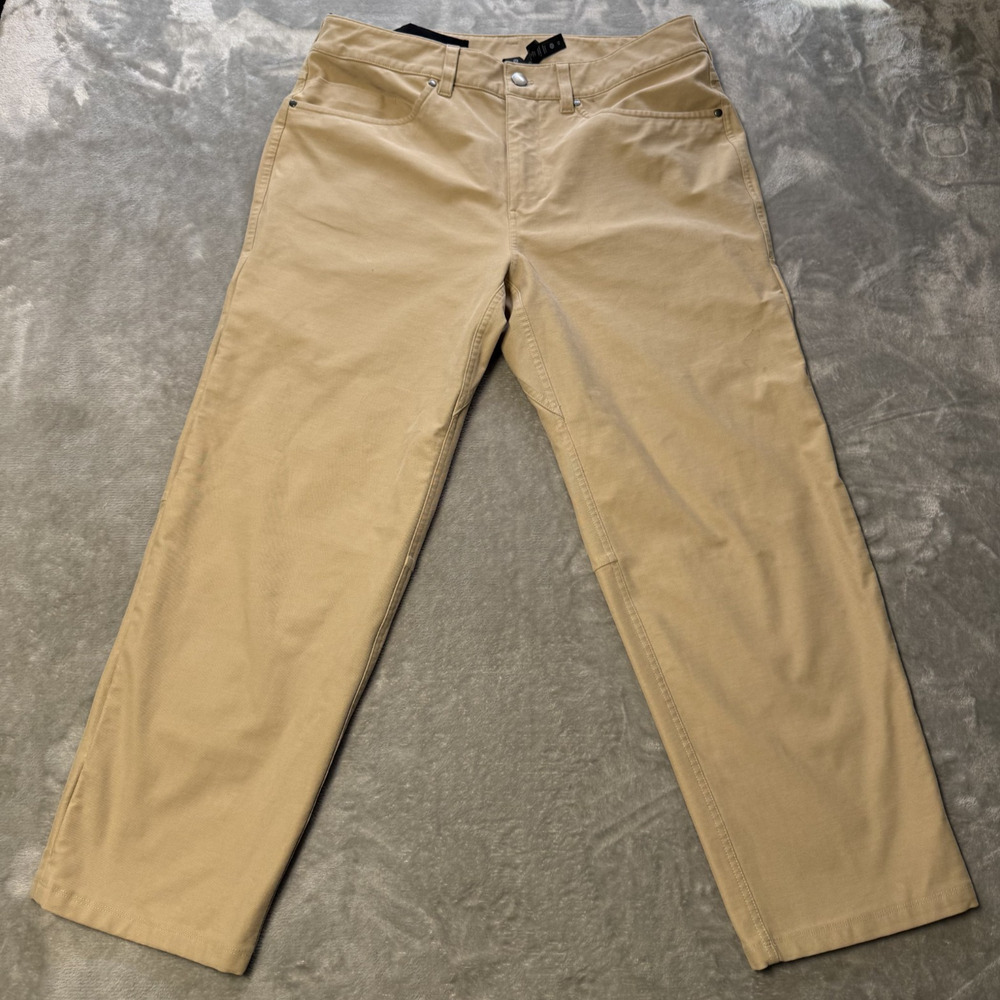 Lululemon Pants Mens 33x26 Beige‎ ABC 5 Pocket Classic Performance Golf Comfort